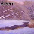 Gail Beem - Winter Stream - Paintings