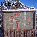 Marilyn McEvoy - Flower Panel - Ceramics