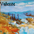 Rosemary Valente - Luberon, France - Acrylics