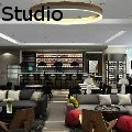 Yantram - Studio - Beautiful Bar Interior Design - Mixed Media